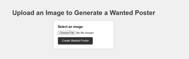 Wanted Poster Generator – screenshot 5