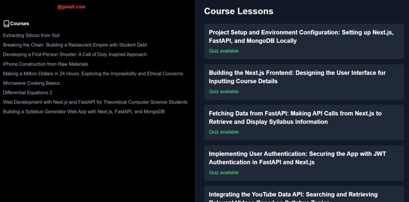 YoutubeStudyPlan – screenshot 1