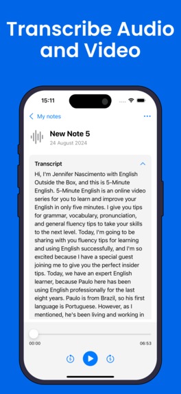 VoiceNotes - AI Note Taker – screenshot 4