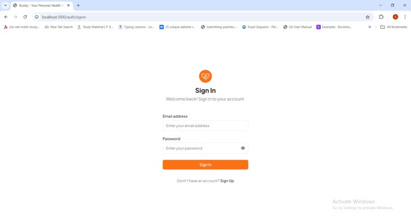 buddy - Your AI Powered Health Assistant – screenshot 2