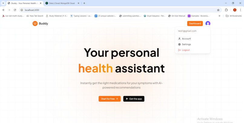 buddy - Your AI Powered Health Assistant – screenshot 7