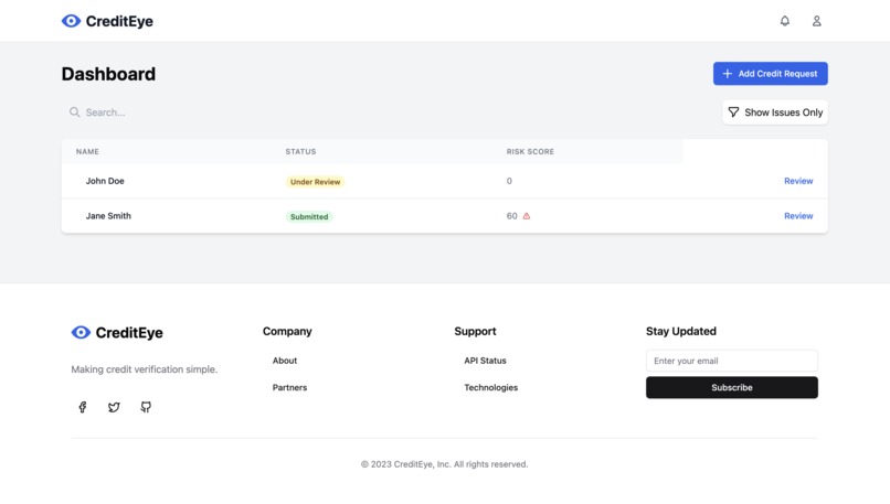 Credit Eye – screenshot 1