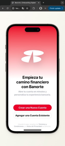 Banorte App – screenshot 1