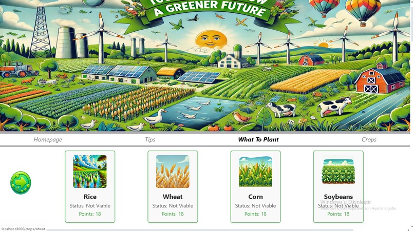 Informing farmers – screenshot 6