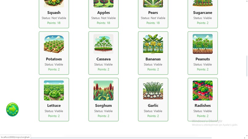 Informing farmers – screenshot 7
