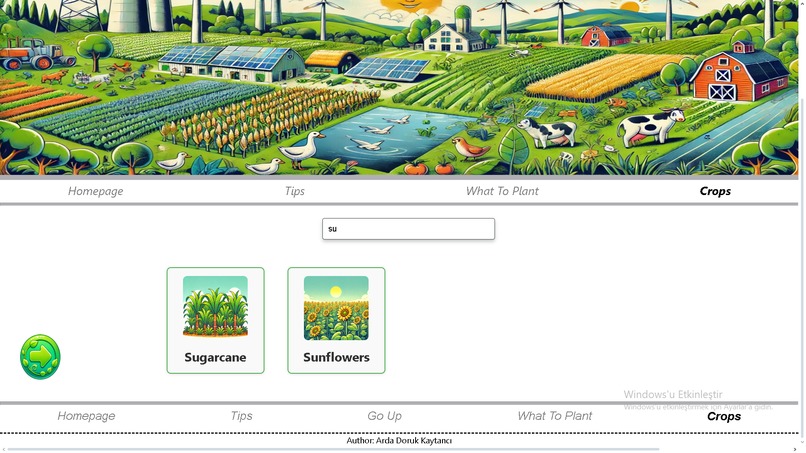 Informing farmers – screenshot 11