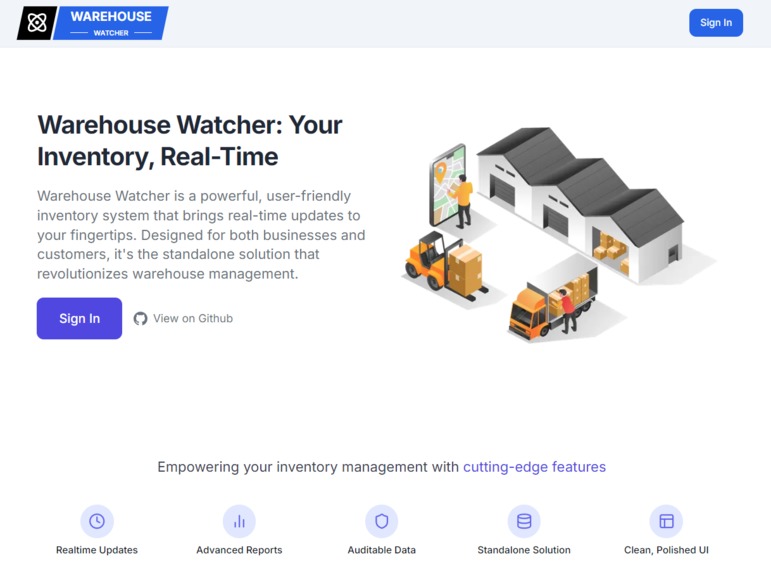 Warehouse Watcher – screenshot 2