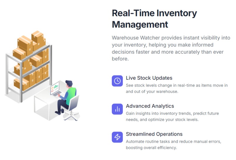 Warehouse Watcher – screenshot 3