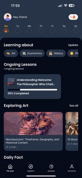 Mindsnap - Daily Micro Learning – screenshot 5
