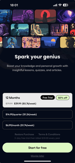 Mindsnap - Daily Micro Learning – screenshot 8