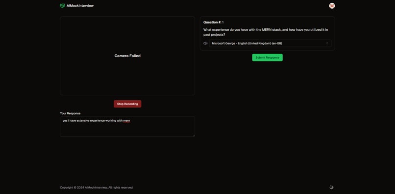 AIMockInterview – screenshot 2