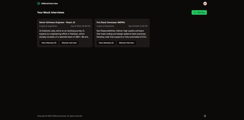AIMockInterview – screenshot 3