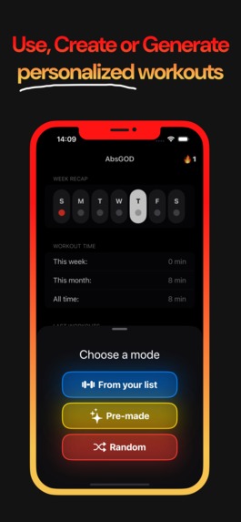 Abs God: 6 Pack Home Workouts – screenshot 3
