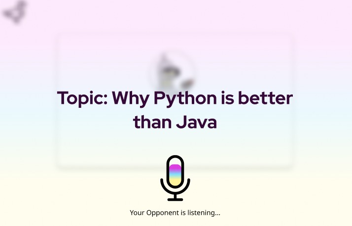 deb(AI)te – screenshot 3