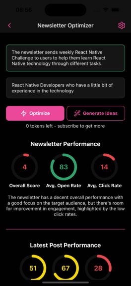 Newsletterytics – screenshot 13