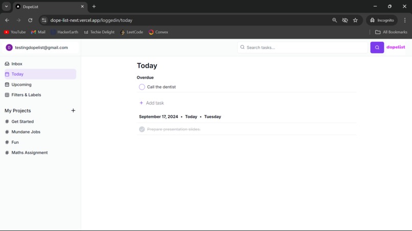 DopeList – screenshot 9