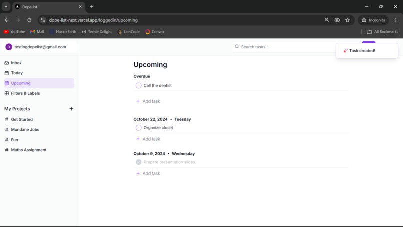 DopeList – screenshot 10