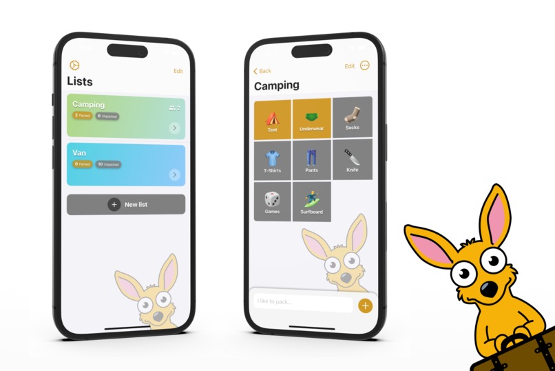 Packing Checklist with Packy – screenshot 1