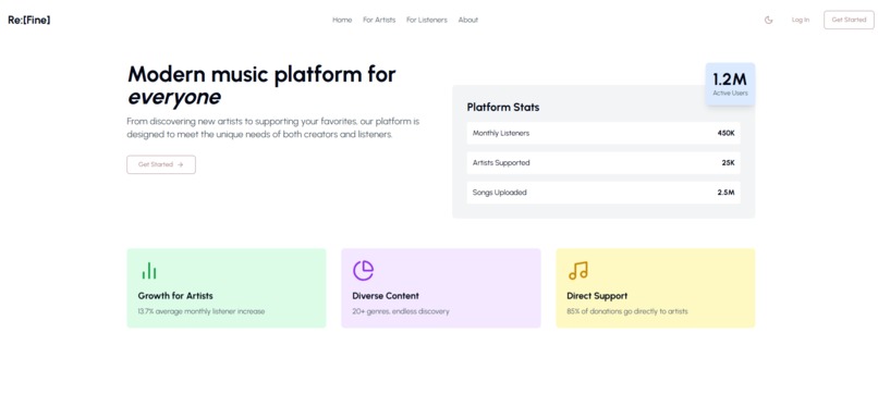 Refine – screenshot 1