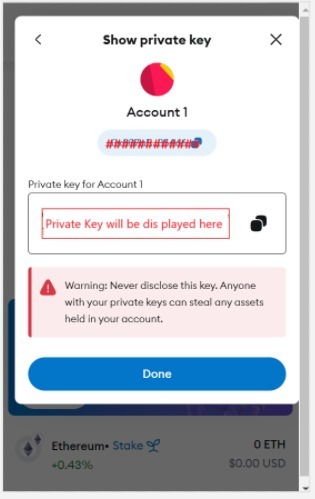 Blockchain based Tracker – screenshot 1