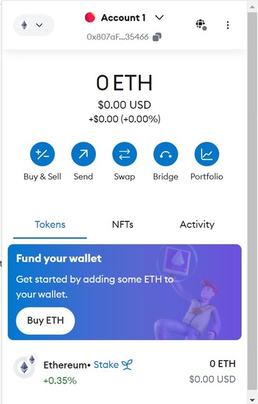 Blockchain based Tracker – screenshot 2