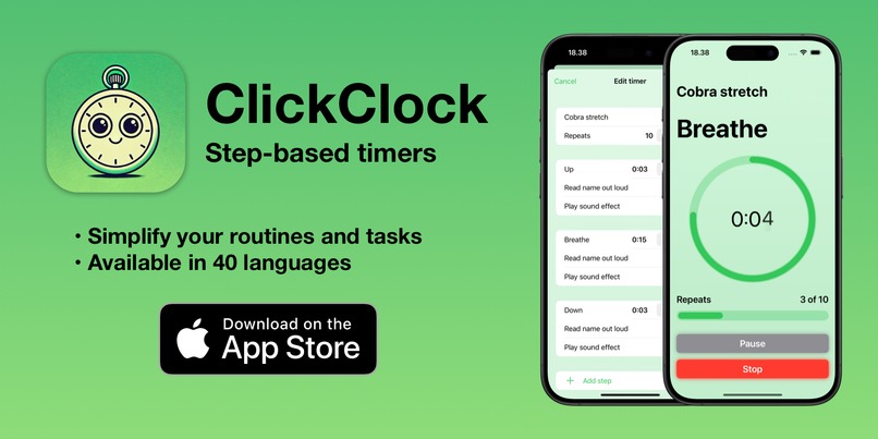 ClickClock – screenshot 1