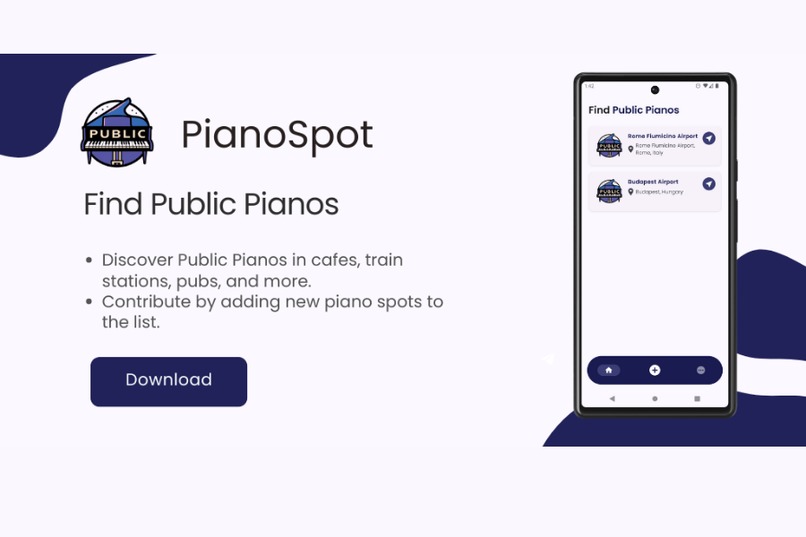 PianoSpot - Find Public Pianos – screenshot 1