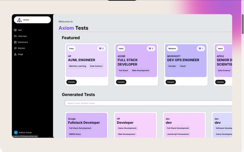 AXIOM – screenshot 2