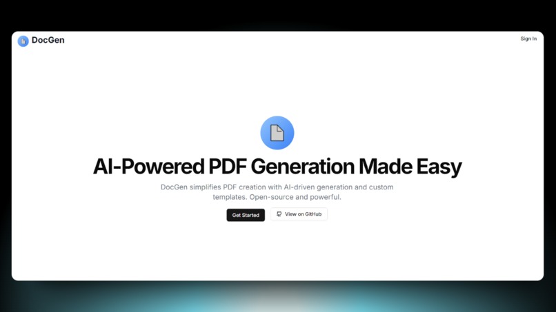 DocGen – screenshot 2