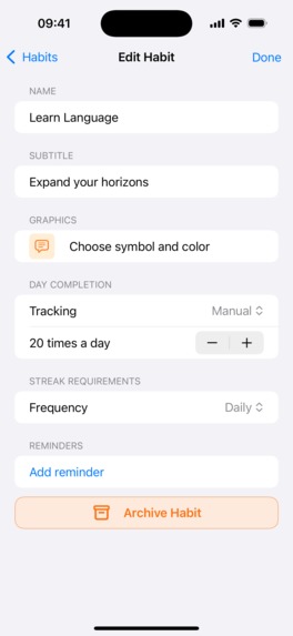 Happit - Healthy Habit Tracker – screenshot 12