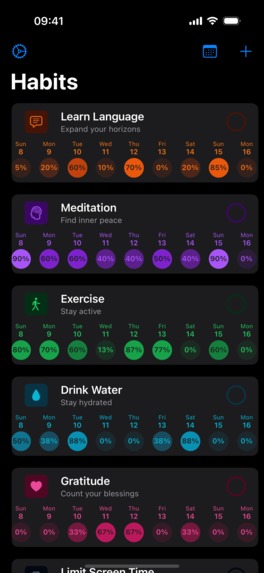 Happit - Healthy Habit Tracker – screenshot 9