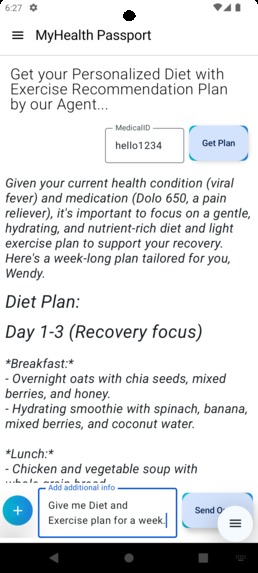 MyHealth Passport – screenshot 4