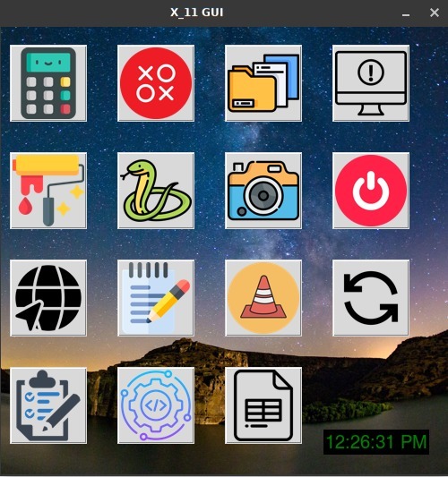 X_11-apps – screenshot 1