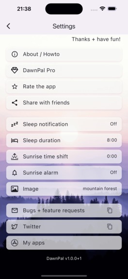 DawnPal – screenshot 5
