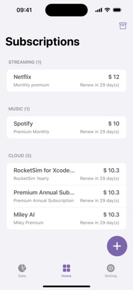 SaveMySubs – screenshot 5