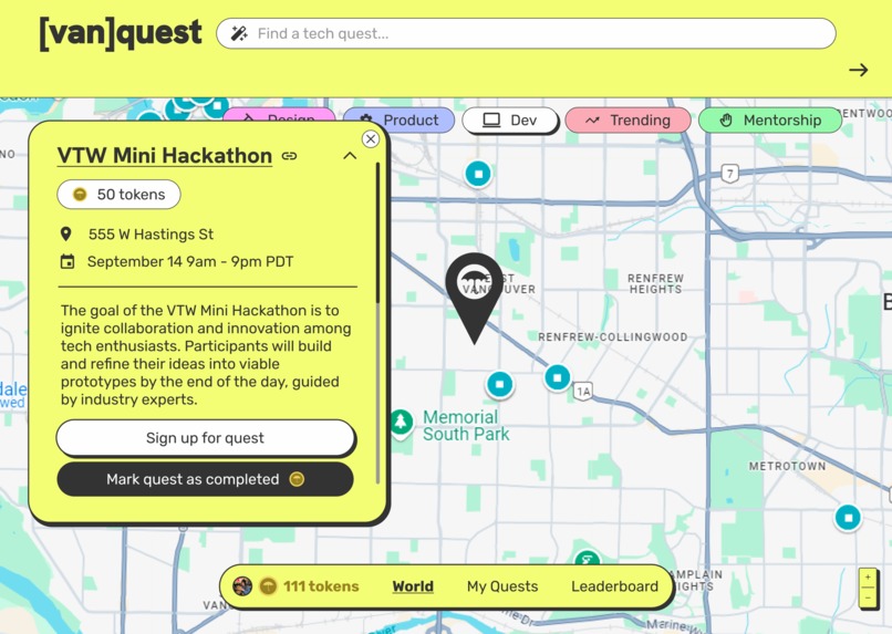 vanquest – screenshot 1