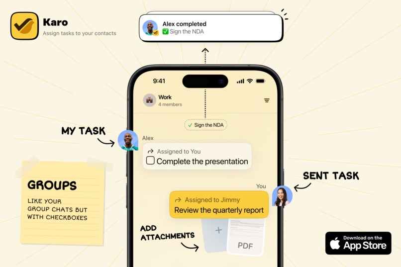 Karo: Social Task Manager – screenshot 3