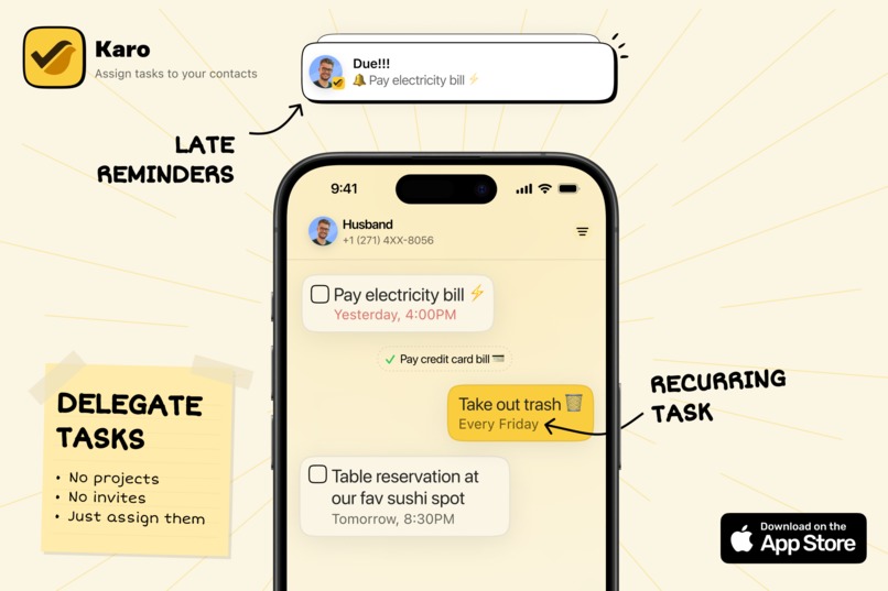 Karo: Social Task Manager – screenshot 2