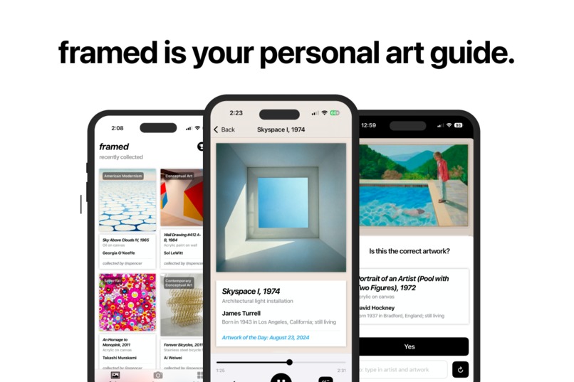 Framed - AI Art Audio Guide – screenshot 1