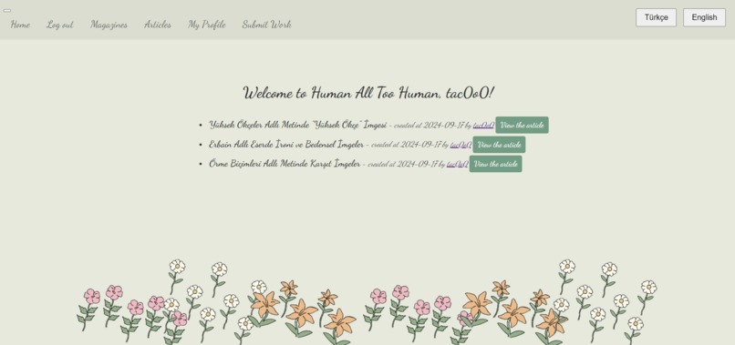 Human All Too Human – screenshot 1