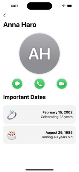 Dateminder – screenshot 3