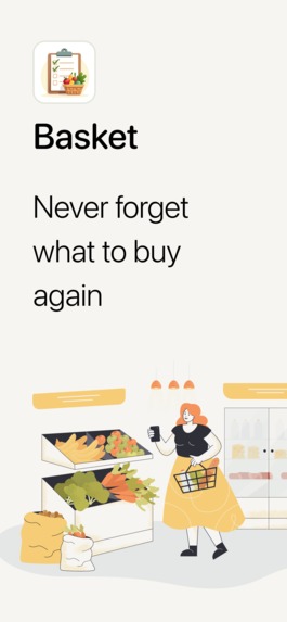 Basket - Grocery List – screenshot 1