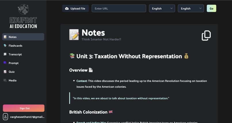 EduFast – screenshot 1
