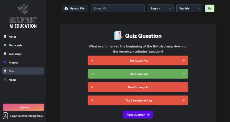 EduFast – screenshot 4