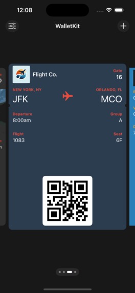 Passes For Wallet: WalletKit – screenshot 7