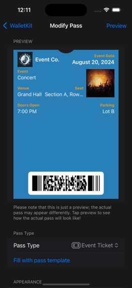 Passes For Wallet: WalletKit – screenshot 10