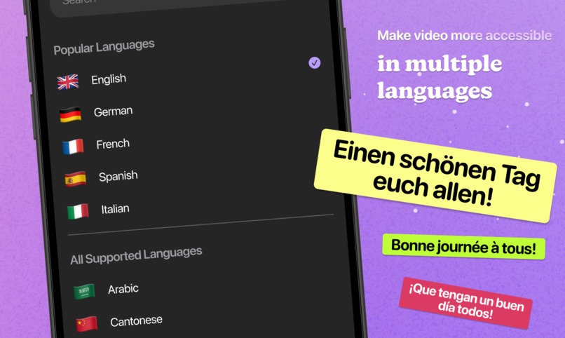 Captions Sync: AI Recognition – screenshot 5