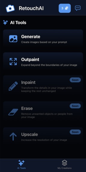 RetouchAI – screenshot 2
