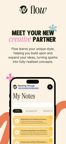 Flow: Voice Notes – screenshot 1