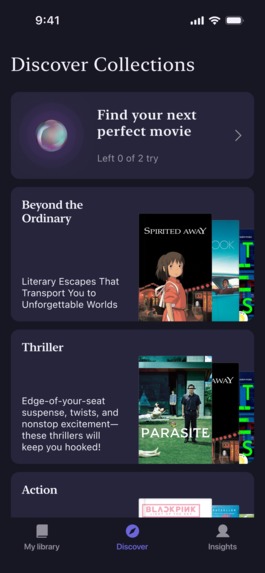 AI Movie Tracker & Finder (Cinema Therapy Coming Soon) – screenshot 5